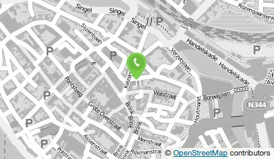 Bekijk kaart van Orissa Vredevoort en Dochters in Deventer