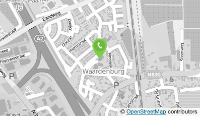 Bekijk kaart van Stichting Dorpshuis in Waardenburg
