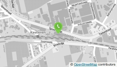 Bekijk kaart van Spoorstraat Verhuur B.V.  in Kesteren