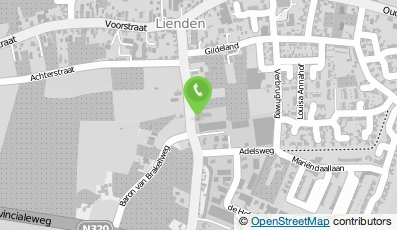 Bekijk kaart van Autobedrijf Lienden B.V. in Lienden