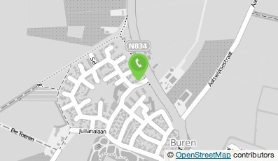 Bekijk kaart van Installatiebedrijf De Poort  in Buren (Gelderland)