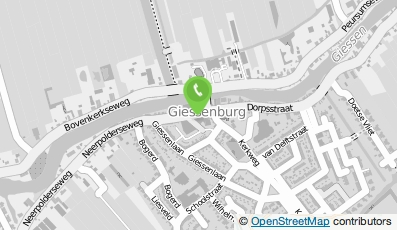 Bekijk kaart van Cafetaria/Cafe 't Centrum in Giessenburg