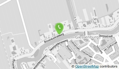 Bekijk kaart van Tegelzetbedrijf G. van de Minkelis in Giessenburg