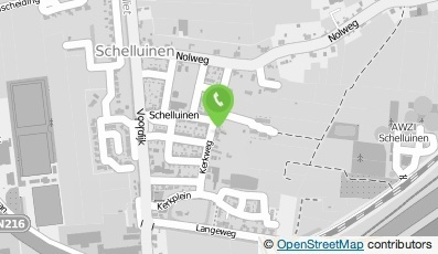 Bekijk kaart van Afbouwbedrijf Steenbergen  in Schelluinen