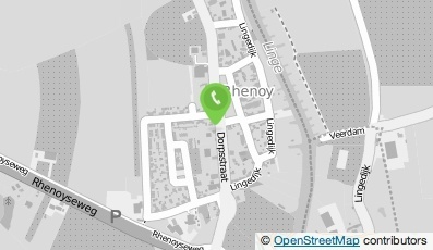 Bekijk kaart van Klussenbedrijf De Jong  in Rhenoy