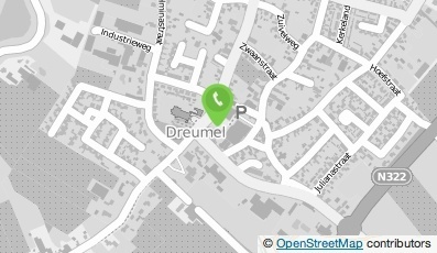 Bekijk kaart van Bloembinderij Creatief in Dreumel