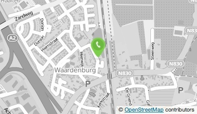 Bekijk kaart van KBW  in Waardenburg