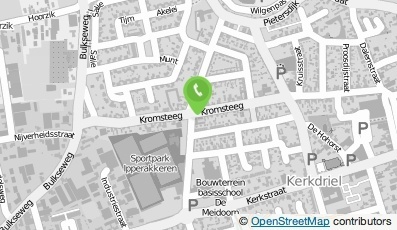 Bekijk kaart van Stucadoorsbedrijf Hooijmans in Kerkdriel