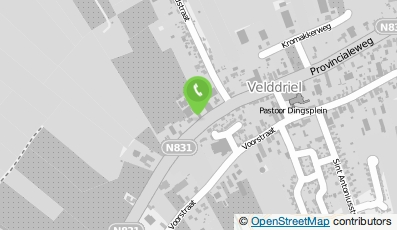 Bekijk kaart van Sterparts in Velddriel