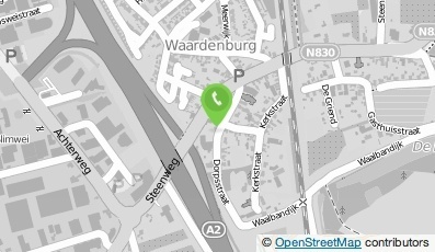 Bekijk kaart van Waardenburg  in Waardenburg
