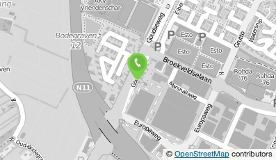 Bekijk kaart van Bijl Kaashandel V.O.F. in Bodegraven