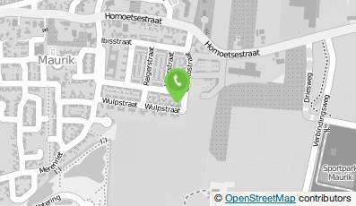 Bekijk kaart van Timmerbedrijf Van Ossenbruggen  in Maurik