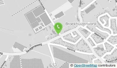 Bekijk kaart van B.V. Gebr. Thijssen Aannemersbedrijf in Broekhuizenvorst