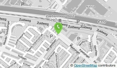 Bekijk kaart van Peutz B.V.  in Zoetermeer