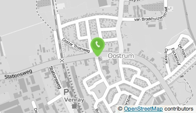 Bekijk kaart van Gemeenschapshuis Oostrum B.V. in Oostrum (Limburg)