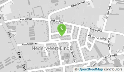 Bekijk kaart van Glaszettersbedrijf Niessen V.O.F. in Nederweert
