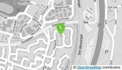 Bekijk kaart van SAN interieurontwerp & advies in Oosterhout (Noord-Brabant)