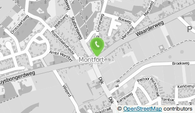 Bekijk kaart van Café de Rotonde  in Montfort