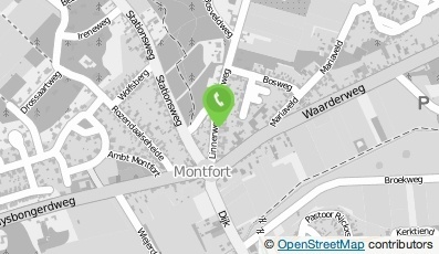 Bekijk kaart van De Groene Gast in Montfort