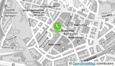 Bekijk kaart van Edelsmeden Van den Hout  in Nijmegen