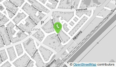 Bekijk kaart van Van der Veer Bouwbedrijf, Aannemersbedrijf in Linne