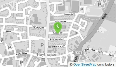 Bekijk kaart van Shops Music in Heythuysen