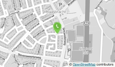 Bekijk kaart van Van der Waarden Lasservice  in Maasbracht