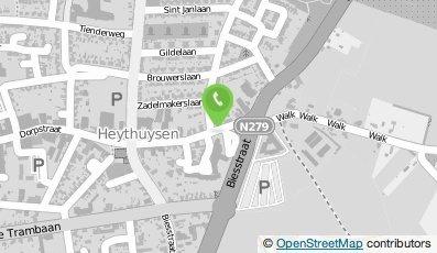 Bekijk kaart van Stukadoorsbedrijf Jetten in Heythuysen