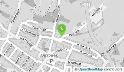 Bekijk kaart van Schildersbedrijf Caldeberg  in Oirsbeek