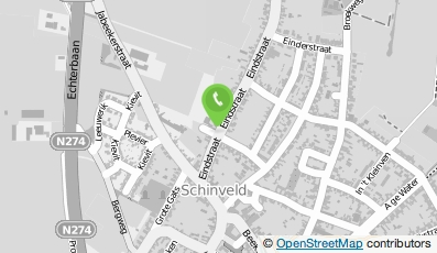 Bekijk kaart van Autoschadeherstelbedrijf Leers in Schinveld