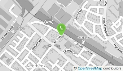 Bekijk kaart van Apotheek Gezondheidscentrum Neerbeek B.V. in Beek (Limburg)