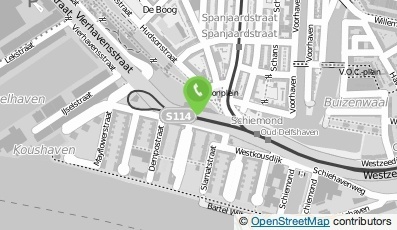 Bekijk kaart van BUITENOM, ontwerp openbare ruimte in Rotterdam
