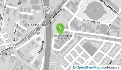 Bekijk kaart van Hennekens Glasbedrijf  in Beek (Limburg)
