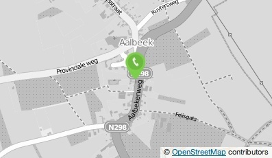 Bekijk kaart van Atelier/Galerie en Beeldentuin Aalbekerhoeve in Hulsberg