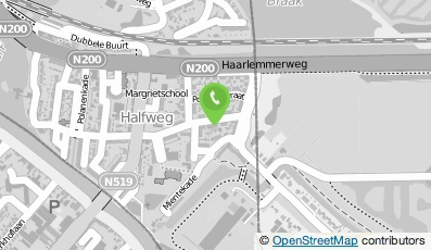 Bekijk kaart van Themahuis Restaurants B.V. in Halfweg