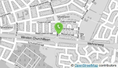 Bekijk kaart van Tandartsenpraktijk Mozartstraat B.V. in Heerlen