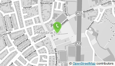 Bekijk kaart van FYSIO plus B.V. in Maasbracht