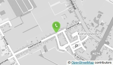 Bekijk kaart van Fourage en Mesthandel Kees Gorissen B.V. in Koningsbosch