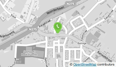 Bekijk kaart van Café De Nabber in Beringe