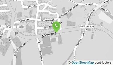 Bekijk kaart van Brouwers Installaties en Dakwerken B.V. in Sint Geertruid