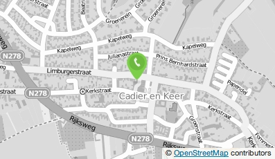 Bekijk kaart van Gemeenschapshuis 't Keerhoes in Cadier en Keer