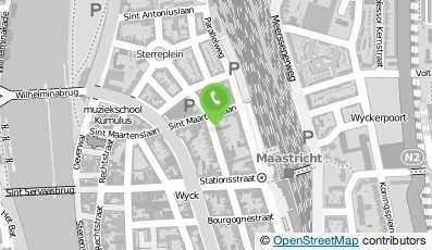 Bekijk kaart van Architecten aan de Maas B.V. in Maastricht