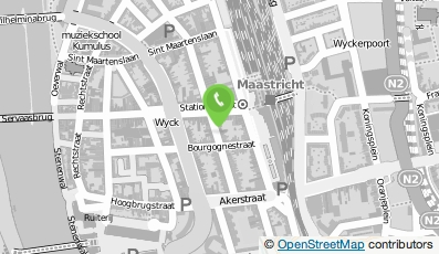 Bekijk kaart van B.V. Mathieu Bruls architect in Maastricht