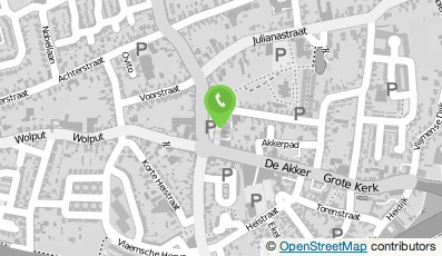 Bekijk kaart van Vermeulen & Den Otter Winkels B.V. in Vlijmen