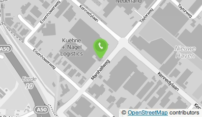 Bekijk kaart van Kuehne + Nagel Logistics B.V. in Veghel