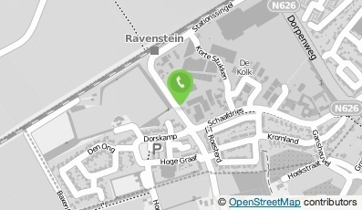 Bekijk kaart van Loonbedrijf Willems Ravenstein B.V. in Ravenstein