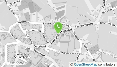 Bekijk kaart van Geerts B.V. in Gemonde