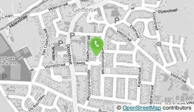 Bekijk kaart van Stratenmakersbedrijf L.P. Van Venrooij B.V. in Geffen