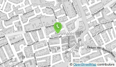 Bekijk kaart van Dames en Herenkapsalon 'Petit' in Rosmalen