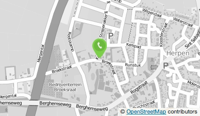 Bekijk kaart van Willie van Uden Tegelzetbedrijf in Herpen